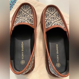Tory Burch T monogram Buddy loafers